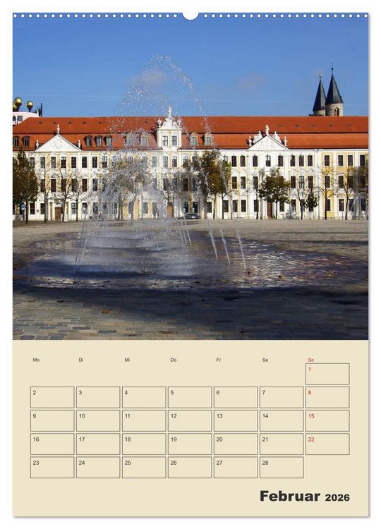 Produktbild: Komm nach Magdeburg (Wandkalender 2026 DIN A2 hoch), CALVENDO Monatskalender