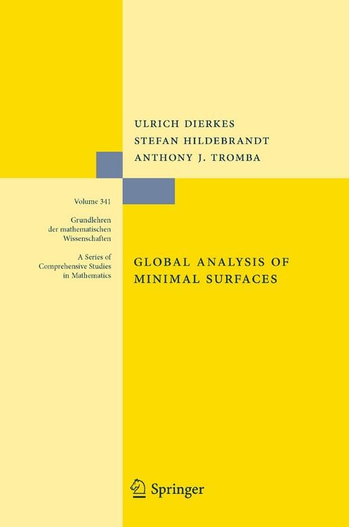 Produktbild: Global Analysis of Minimal Surfaces