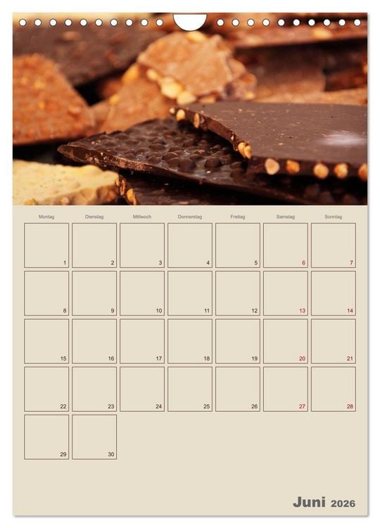 Produktbild: Ein total s&uuml;&szlig;er Planer (Wandkalender 2026 DIN A4 hoch), CALVENDO Monatskalender