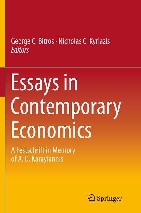 Produktbild: Essays in Contemporary Economics