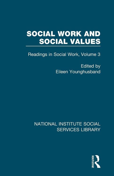 Produktbild: Social Work and Social Values