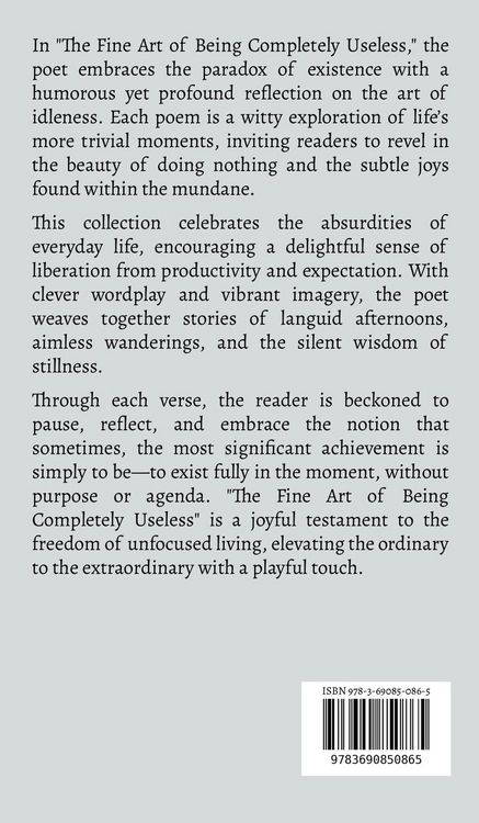 Produktbild: The Fine Art of Being Completely Useless