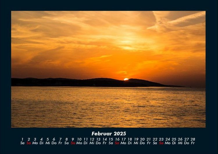 Produktbild: Sonnenunterg&auml;nge 2025 Fotokalender DIN A4