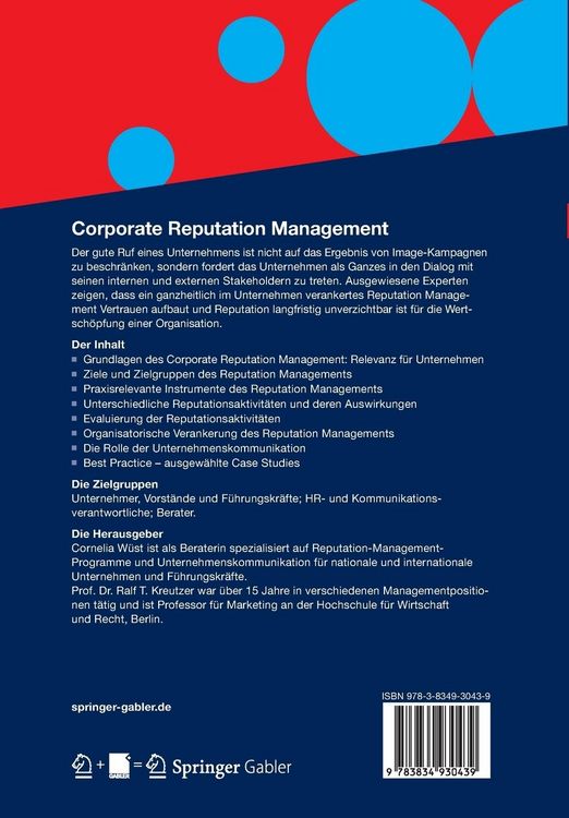 Produktbild: Corporate Reputation Management