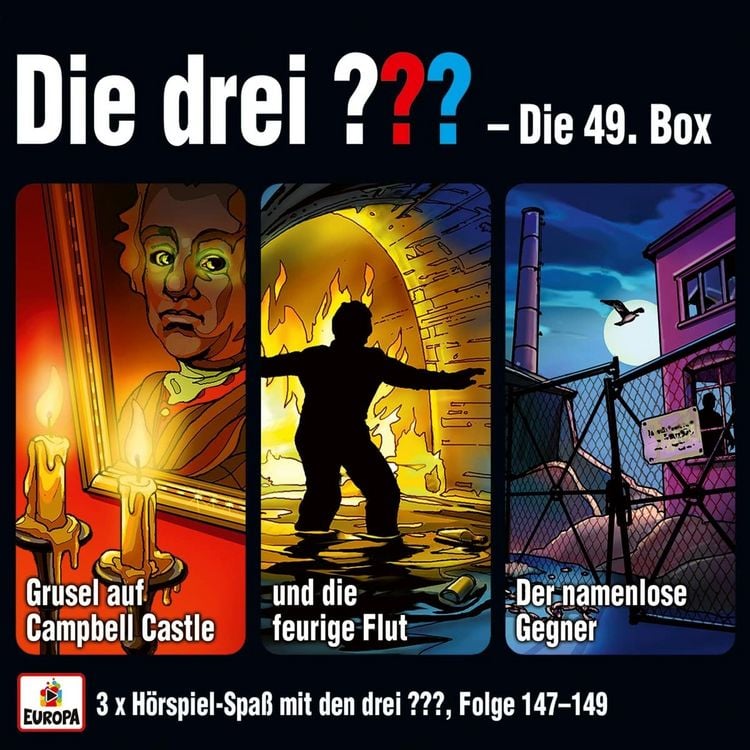 Produktbild: Die drei ??? - 49. Box (Folgen 147 - 149)