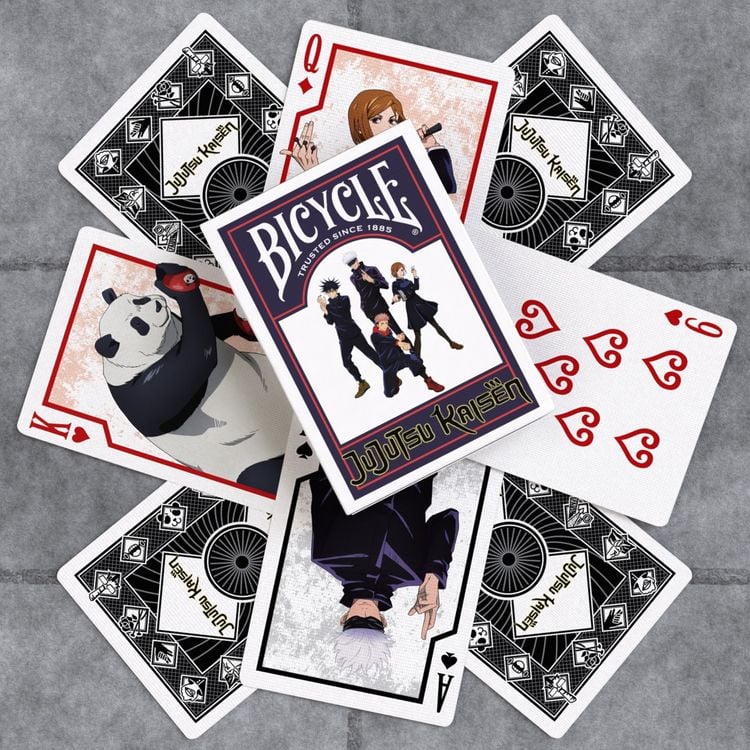 Produktbild: Bicycle Jujutsu Kaizen (Designer Spielkarten, Poker, Skat...)