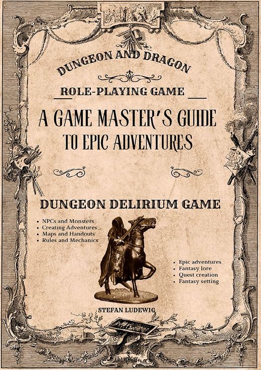 Produktbild: Dungeon and Dragon I A Game Master's Guide for Epic Adventures I The Role-Playing Game