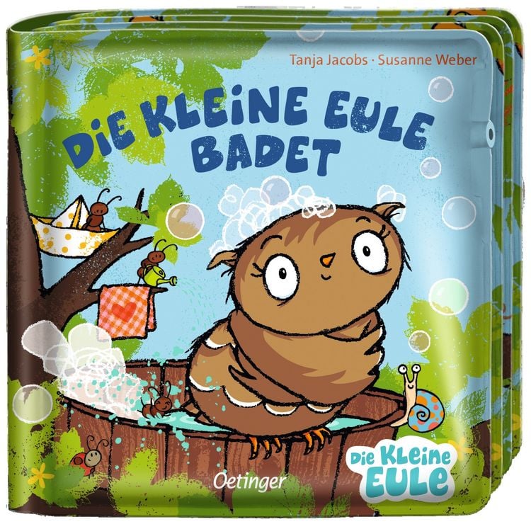 Produktbild: Die kleine Eule badet, Badebuch