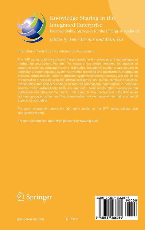 Produktbild: Knowledge Sharing in the Integrated Enterprise