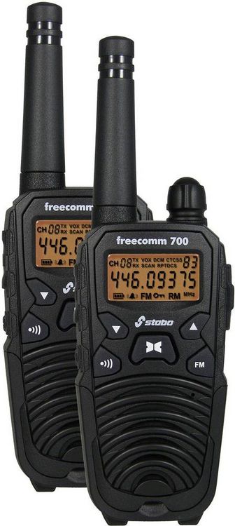 Produktbild: Stabo freecomm 700 20700 PMR-Handfunkger&auml;t 2er Set