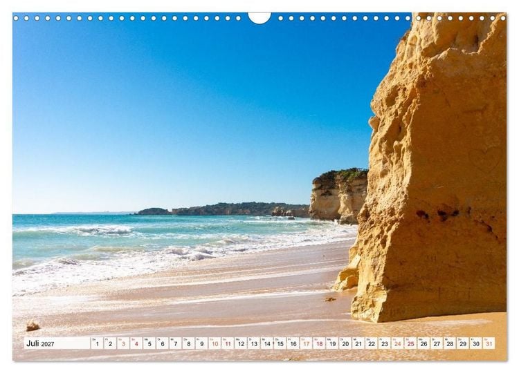 Produktbild: Traumziel Algarve (Wandkalender 2027 DIN A3 quer), CALVENDO Monatskalender