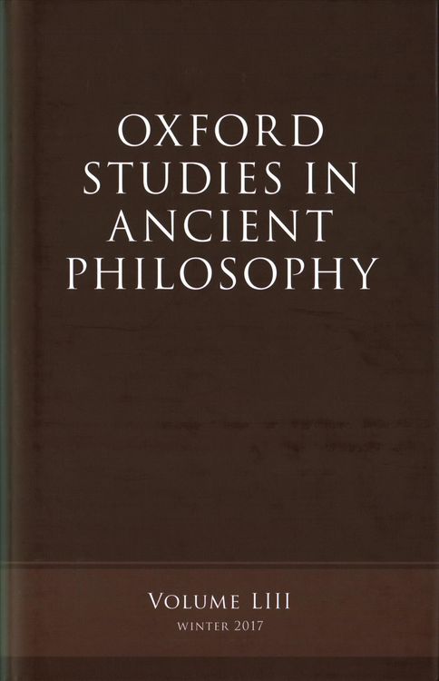 Produktbild: Oxford Studies Ancient Philosophy, Volume 53