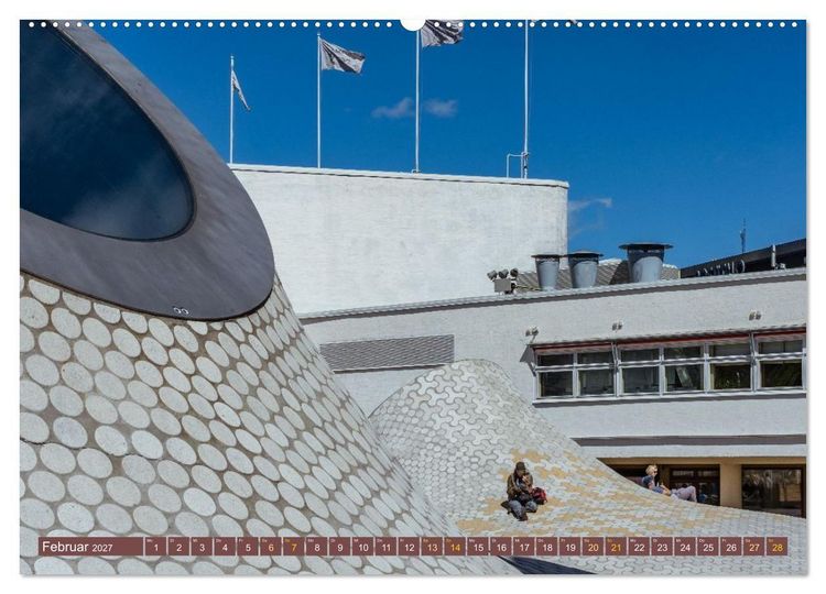 Produktbild: Helsinki klassisch bis modern (Wandkalender 2027 DIN A2 quer), CALVENDO Monatskalender