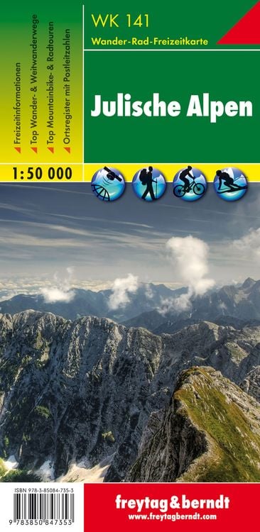 Bild vom Artikel Julische Alpen 1 : 50 000. WK 141 vom Autor Freytag & berndt