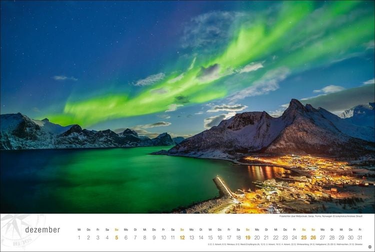 Produktbild: Skandinavien Globetrotter Kalender 2027 - Von stillen W&auml;ldern, Seen und Fjorden