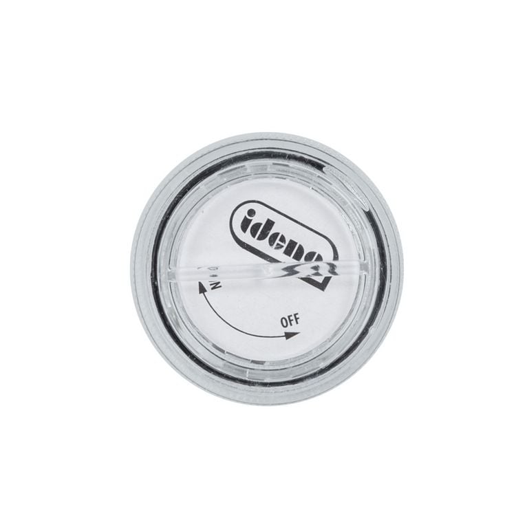 Produktbild: Idena Deko Lichter 3 LED warmwei&szlig; wasserfest silber &Oslash;3x2,4cm 10 St&uuml;ck Teelichter batteriebetrieben