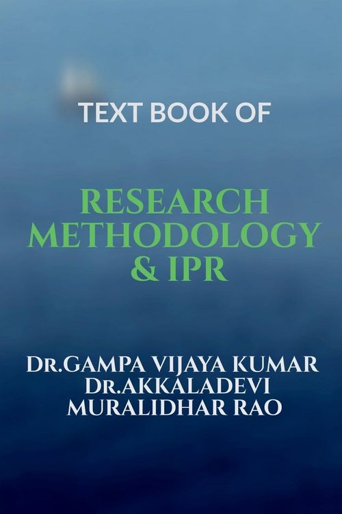 Produktbild: Text Book of Research Methodology & Ipr