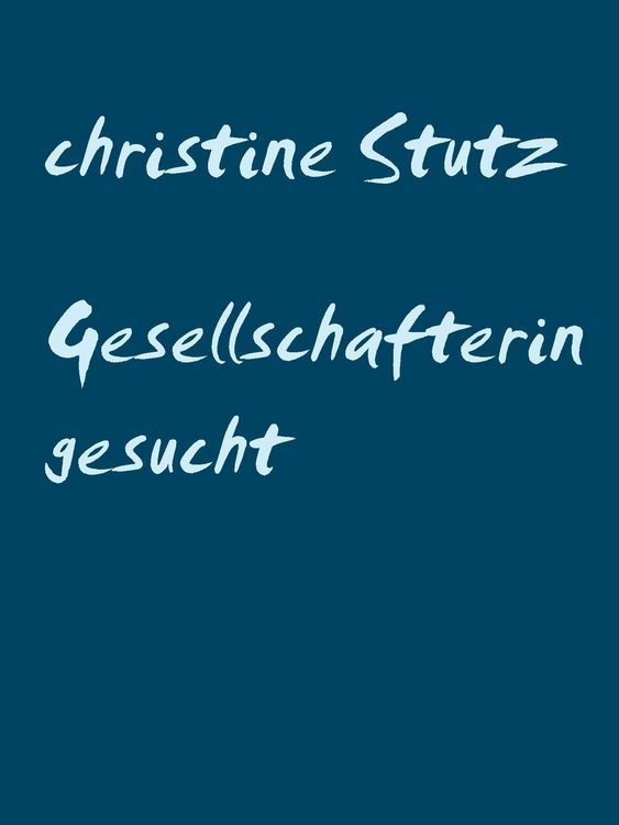Produktbild: Gesellschafterin gesucht