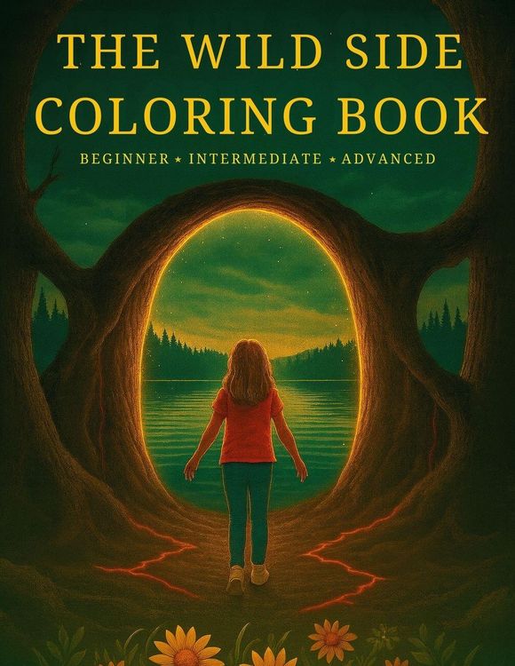 Produktbild: The Wild Side Coloring Book