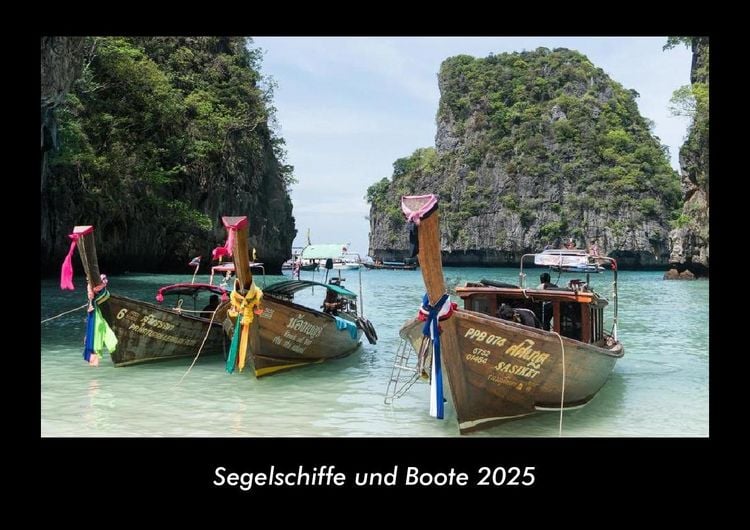 Produktbild: Segelschiffe und Boote 2025 Fotokalender DIN A3