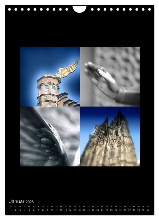 Produktbild: MEIN K&Ouml;LN Photos Marion Koell (Wandkalender 2026 DIN A4 hoch), CALVENDO Monatskalender