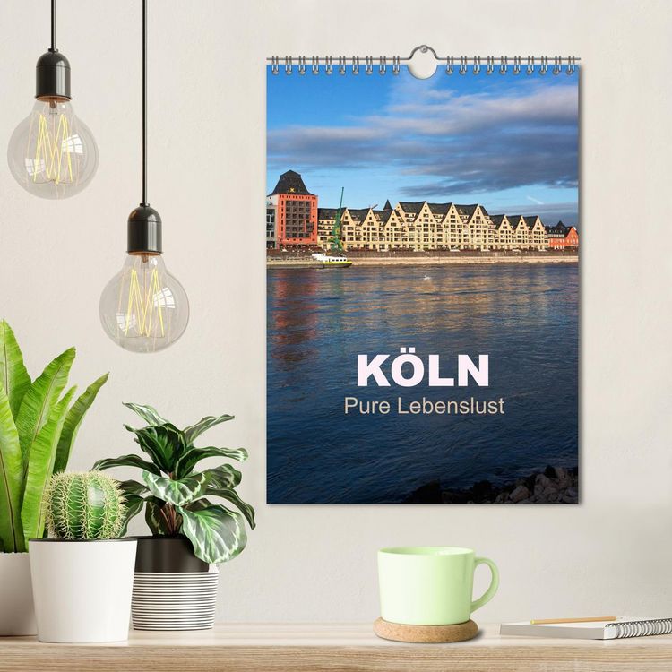 Produktbild: K&Ouml;LN - Pure Lebenslust (Wandkalender 2026 DIN A4 hoch), CALVENDO Monatskalender