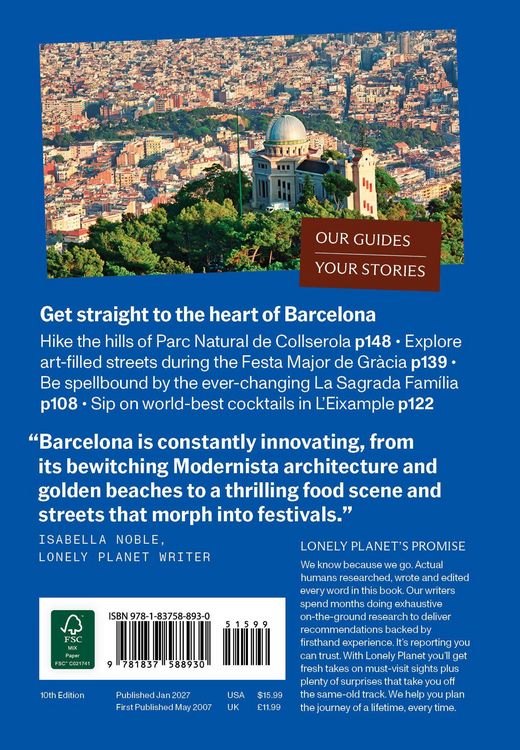 Produktbild: Lonely Planet Pocket Barcelona