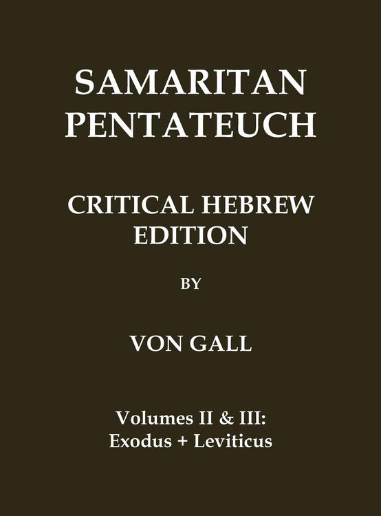 Produktbild: Samaritan Pentateuch