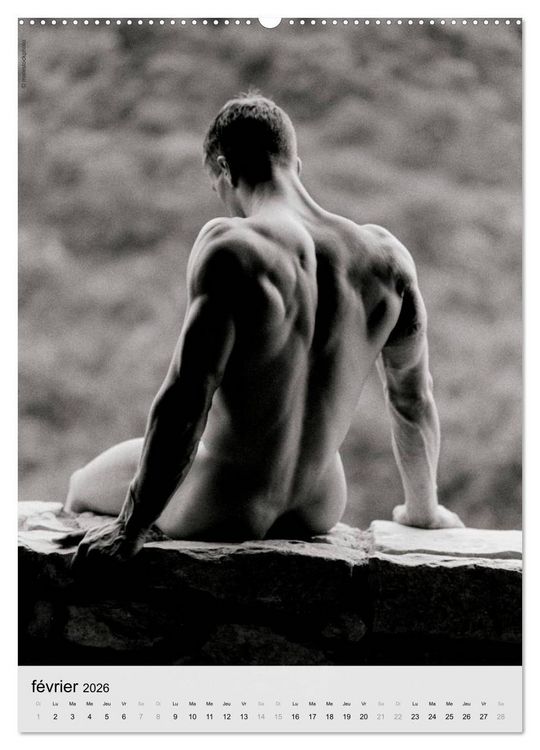 Produktbild: contrastes hommes (Calendrier mural 2026 DIN A2 horizontal), CALVENDO calendrier mensuel