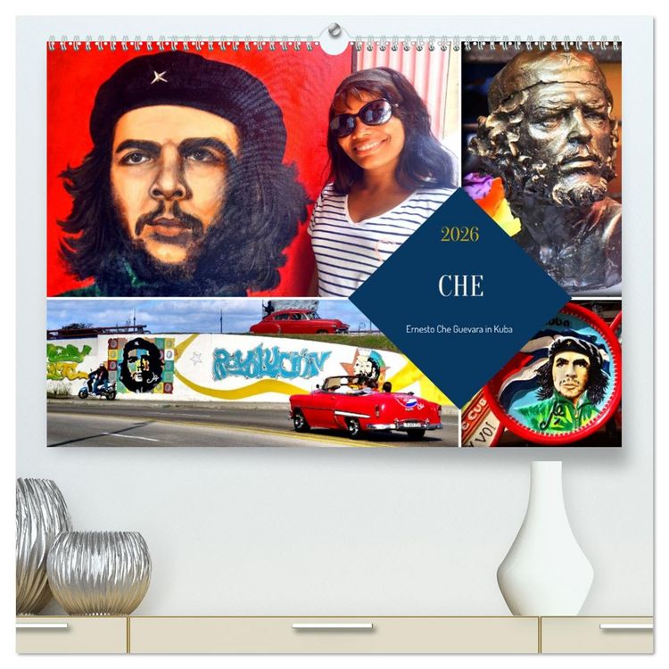 Produktbild: CHE - Ernesto Che Guevara in Kuba (hochwertiger Premium Wandkalender 2026 DIN A2 quer), Kunstdruck in Hochglanz