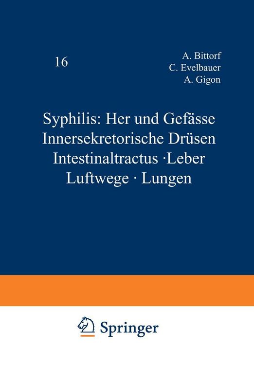 Produktbild: Syphilis: Herz und Gef&auml;sse Innersekretorische Dr&uuml;sen Intestinaltractus &middot; Leber Luftwege &middot; Lungen