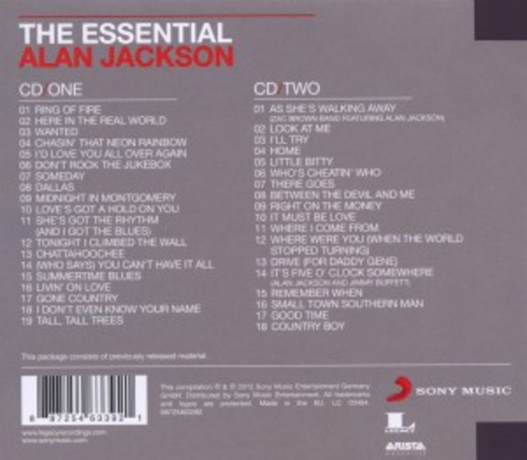 Produktbild: The Essential Alan Jackson