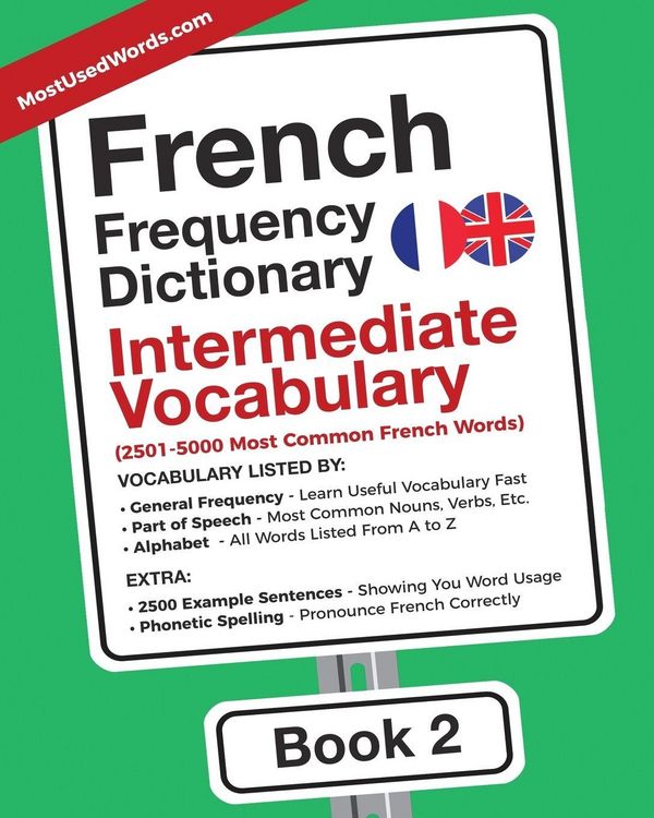 Produktbild: French Frequency Dictionary - Intermediate Vocabulary