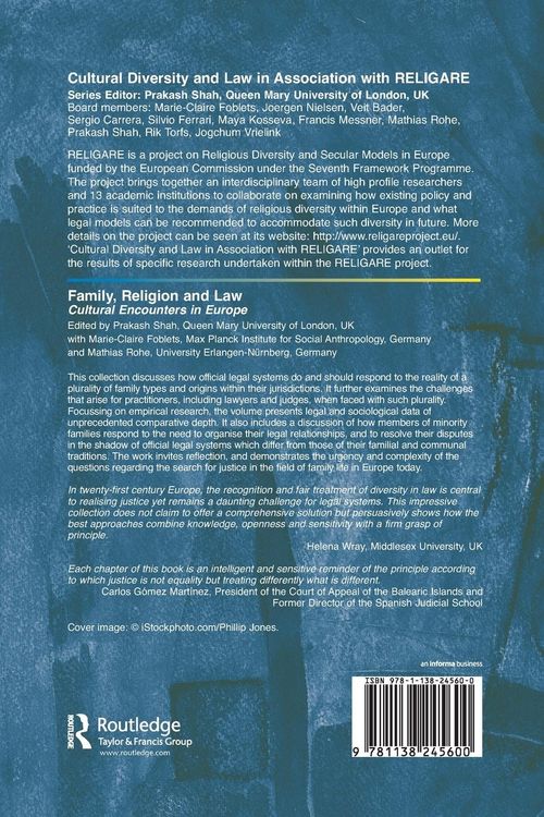 Produktbild: Family, Religion and Law