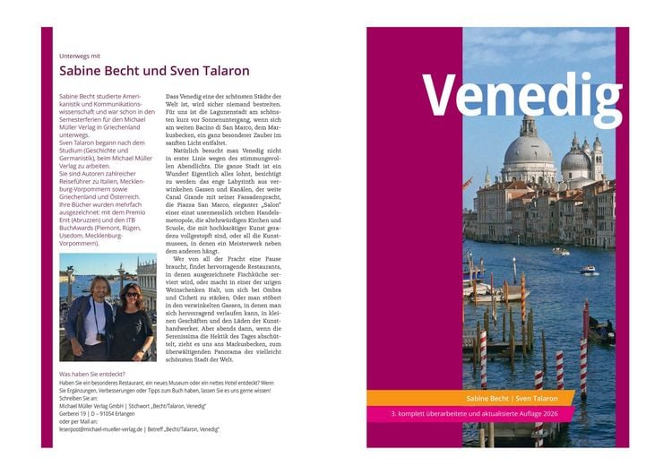 Produktbild: Reisef&uuml;hrer Venedig