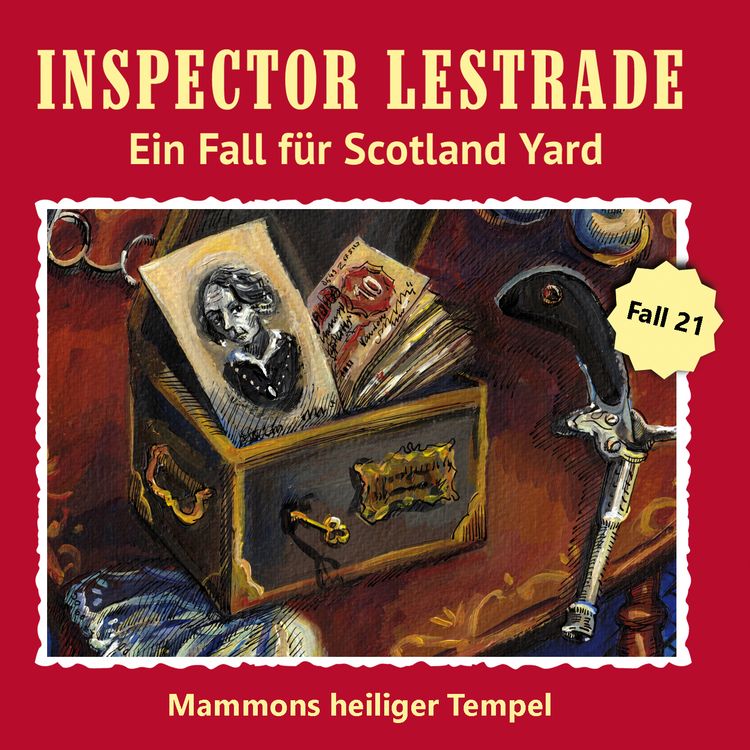 Produktbild: Inspector Lestrade - ein Fall f&uuml;r Scotland Yard CD 21: Mammons heiliger Tempel