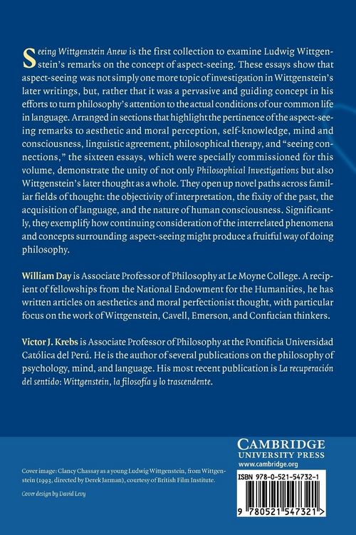 Produktbild: Seeing Wittgenstein Anew