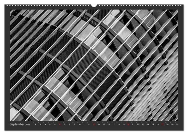 Produktbild: Architektur - Fassaden im Detail 2026 (Wandkalender 2026 DIN A2 quer), CALVENDO Monatskalender