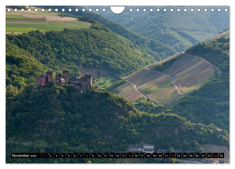 Produktbild: Rheinsteig Impressionen III (Wandkalender 2026 DIN A4 quer), CALVENDO Monatskalender