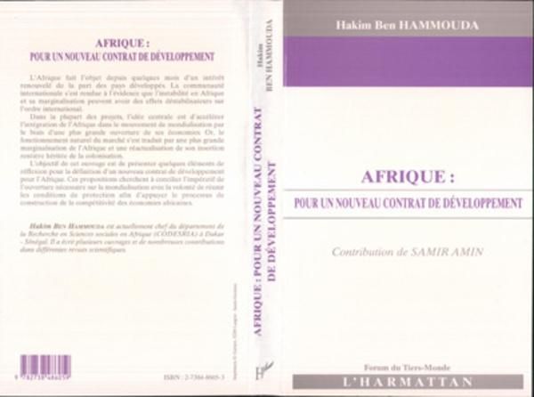 Produktbild: Afrique : Pour Un Nouveau Contrat De Developpement
