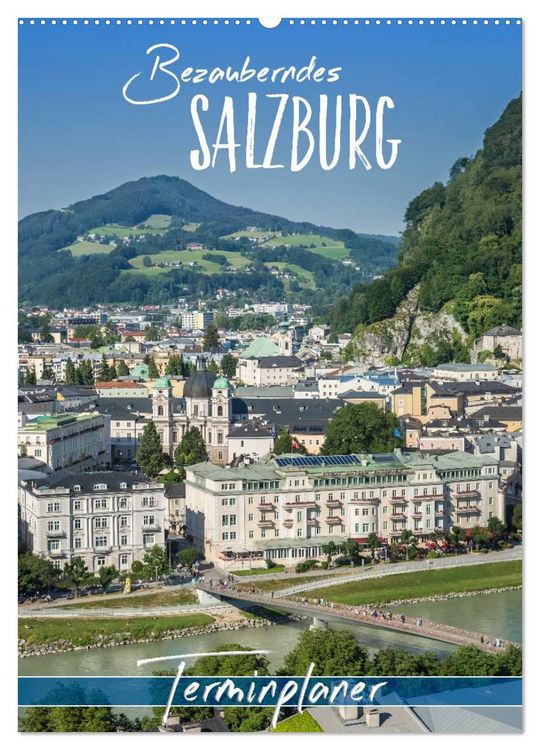 Produktbild: Bezauberndes SALZBURG / Terminplaner (Wandkalender 2026 DIN A2 hoch), CALVENDO Monatskalender