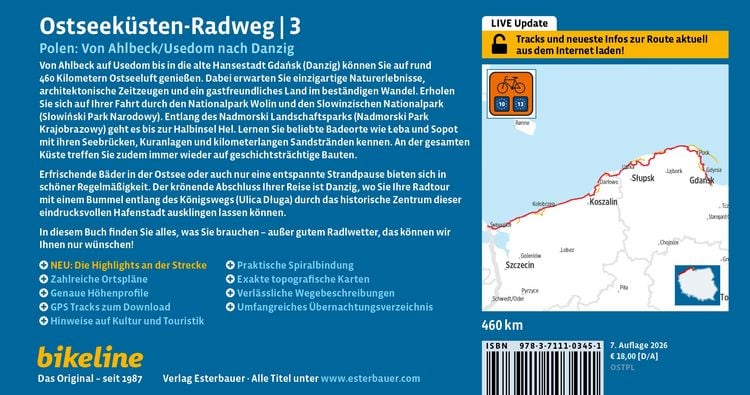 Produktbild: Ostseek&uuml;sten-Radweg / Ostseek&uuml;sten-Radweg Teil 3