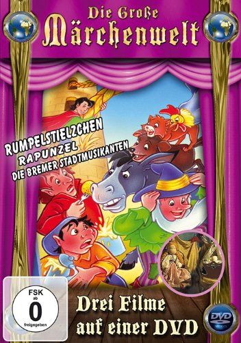 Produktbild: Rumpelstilzchen/Rapunzel/Die Bremer Stadtmusikanten - Die gro&szlig;e M&auml;rchenwelt