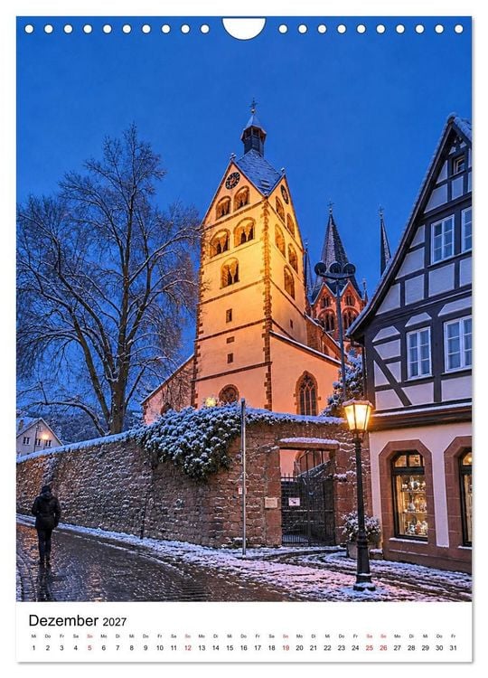 Produktbild: Gelnhausen Stadt vertikal (Wandkalender 2027 DIN A4 hoch), CALVENDO Monatskalender