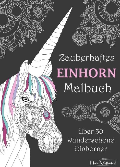 Produktbild: Zauberhaftes Einhorn Malbuch