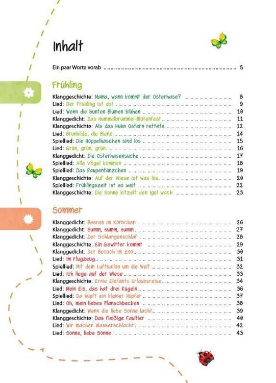 Produktbild: Das Kita-Jahreszeitenbuch: Spiellieder & Klanggeschichten