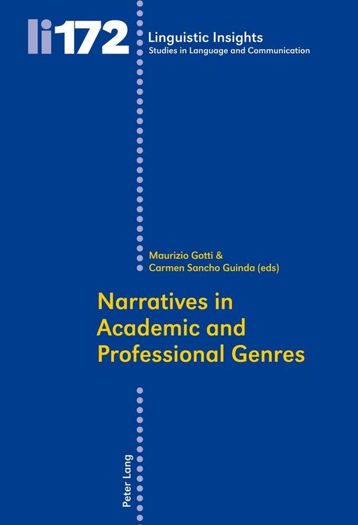 Produktbild: Narratives in Academic and Professional Genres