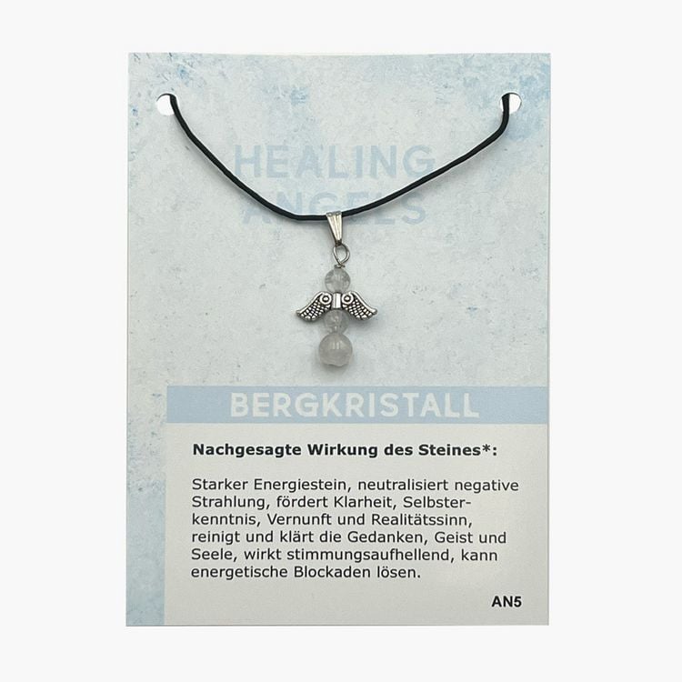 Produktbild: Bergkristall Minicard Healing Angels
