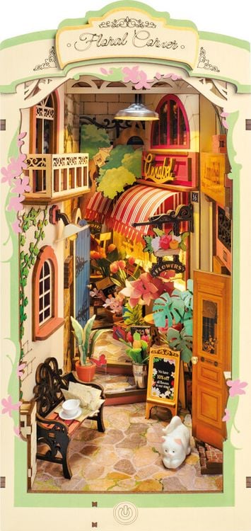 Produktbild: Book Nook DIY B&uuml;cherecke  Floral Corner