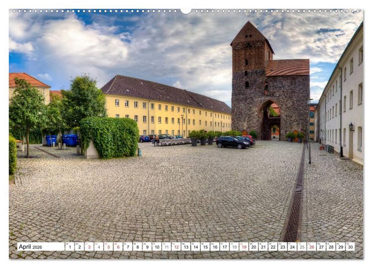 Produktbild: Prenzlau - im Wandel der Jahreszeiten (Wandkalender 2026 DIN A2 quer), CALVENDO Monatskalender